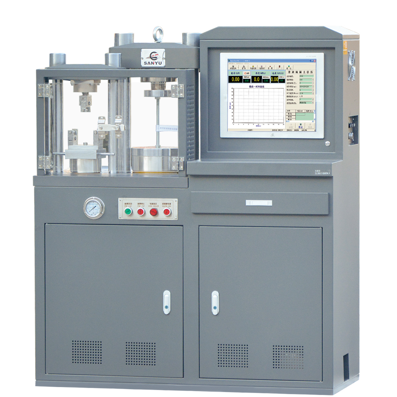 HYE-300B微机电液伺服压力试验机